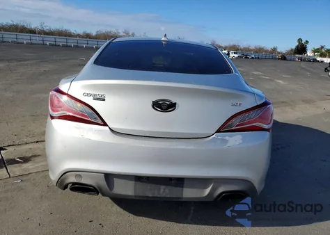 2013 Hyundai Genesis Coupe 2.0T z USA, uszkodzony, nr VIN KMHHT6KD0DU110599